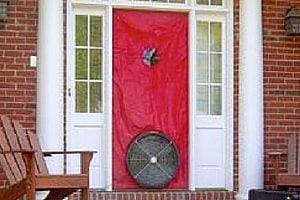 blower door test
