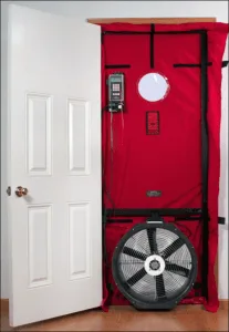 blower door test new homes