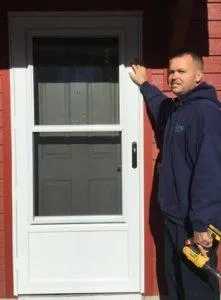 installed storm door north smithfield ri