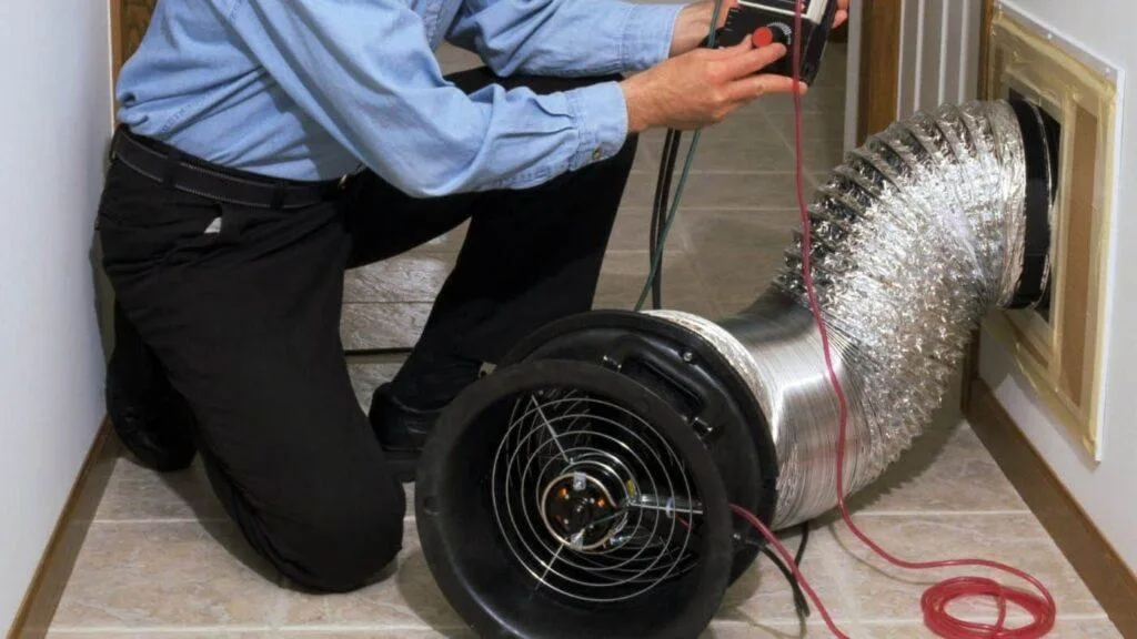 Duct leakage test