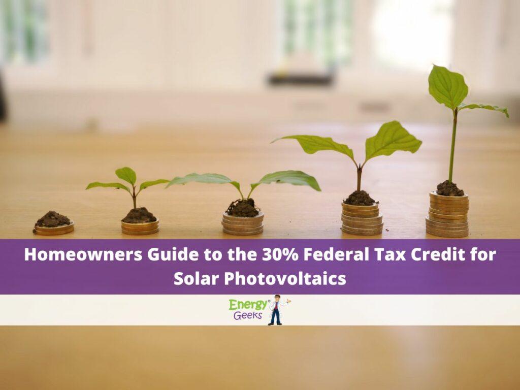 Federal Tax Credit Solar Photovoltaics