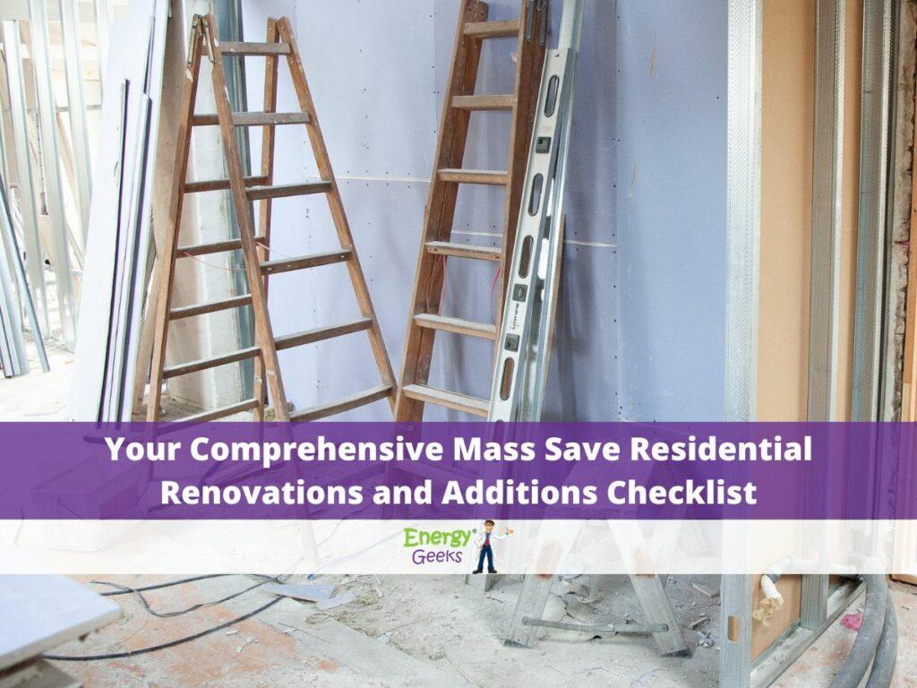 mass save residential renovations additions