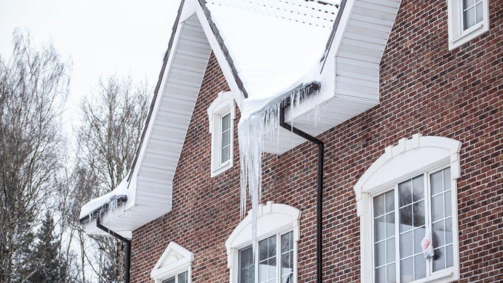 Ice Dams are common in the Northeast