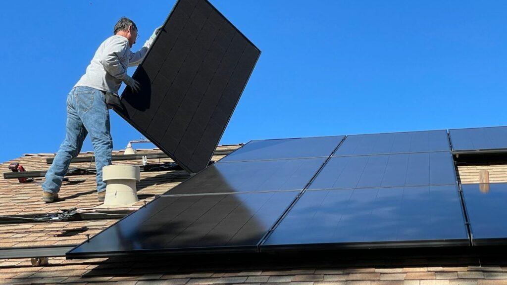 installing solar panels in the spring, Massachusetts